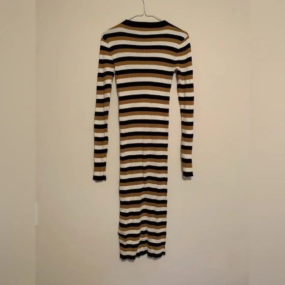 WhoWhatWear Ribbed Bodycon Midi Dress - Picture 2 of 2